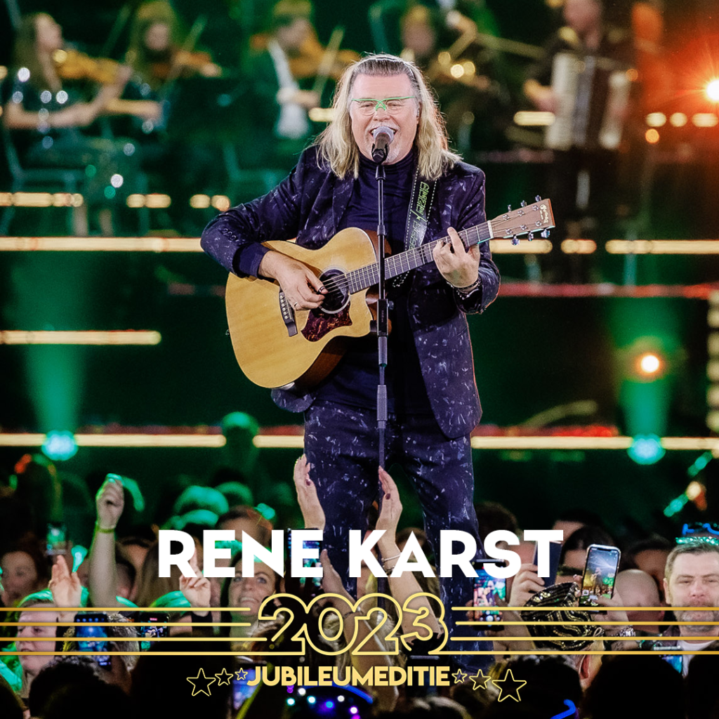 Rene Karst treedt op bij muziekfeest van het jaar 2023
